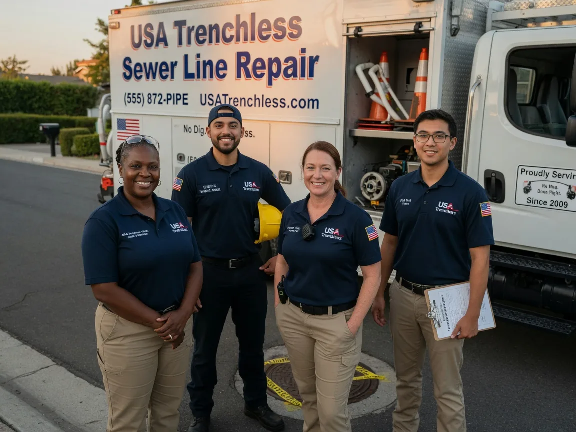 Sewer Line Repair company in Golden, IL